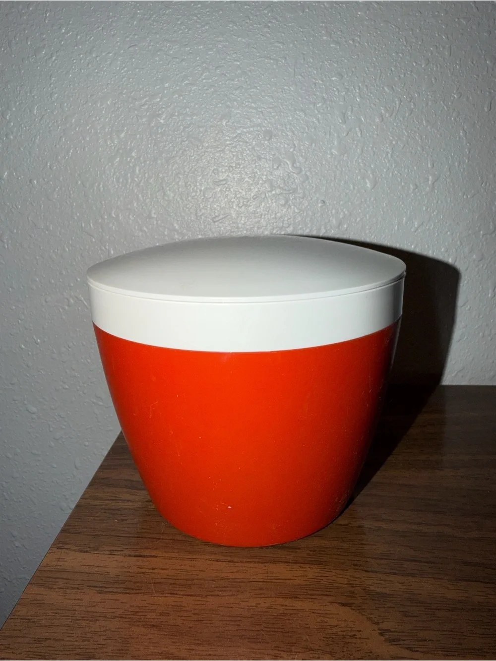 Room Essentials Blood Red Orange Accent Storage Container